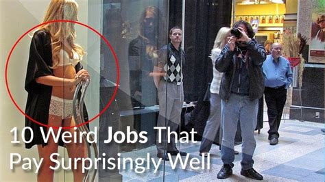 odd jobs that pay well|10 Unusual Jobs That Pay Surprisingly Well .